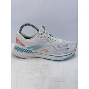 Brooks Adrenaline GTS 23 Coconut Papaya Blue Womens Size 8 1203811B152